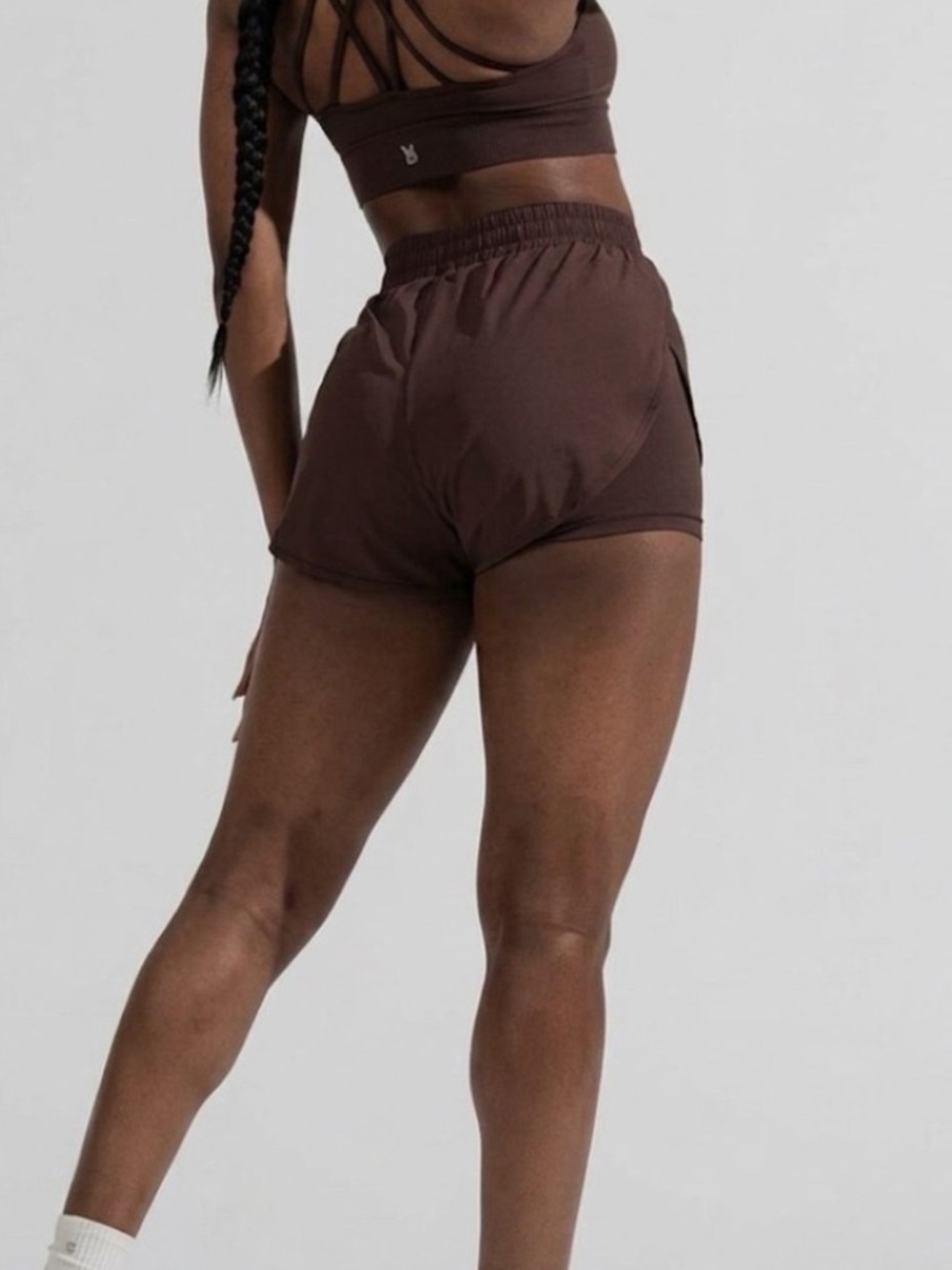 Buffbunny lifesaver shorts mocha Large
